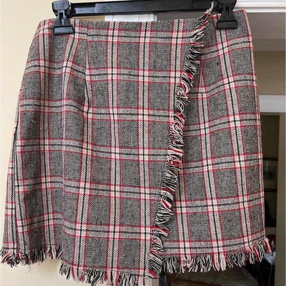 Revolve By the way plaid mini skirt medium - Picture 1 of 1